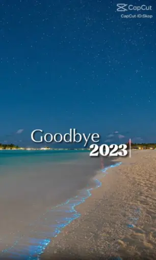 Goodbye 2023 CapCut Template